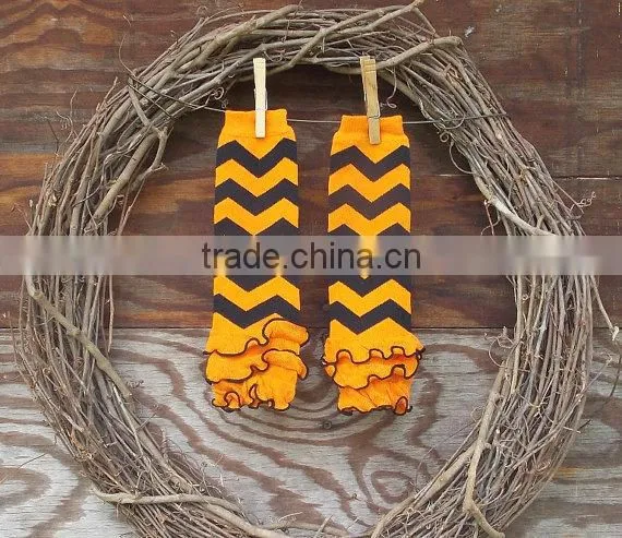 Baby Knitted Wool Leg Warmers Infant Baby Ruffle Legging Warmers photo-3
