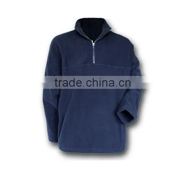 2015 New Style Polar Fleece Knitting Half-zipper Hoody
