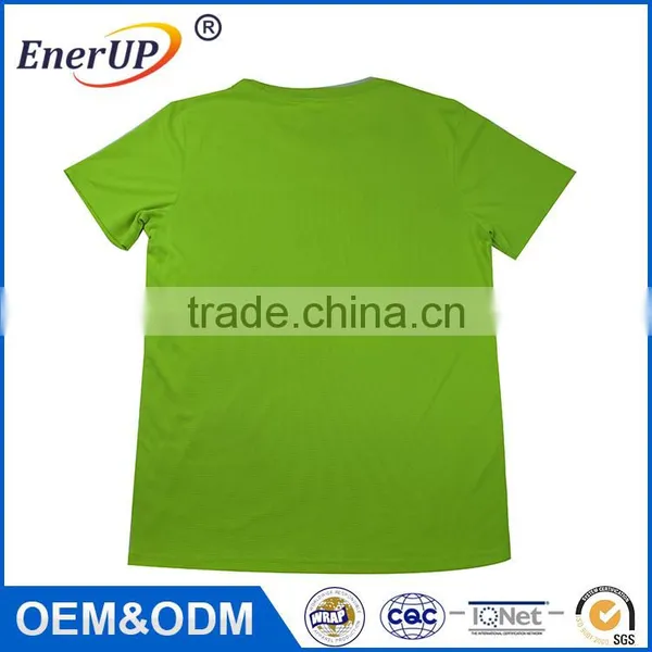Men Clothing Sport Wear Gym Moisture Wicking Antibacterial Plain t Shirt Wholesale photo-2