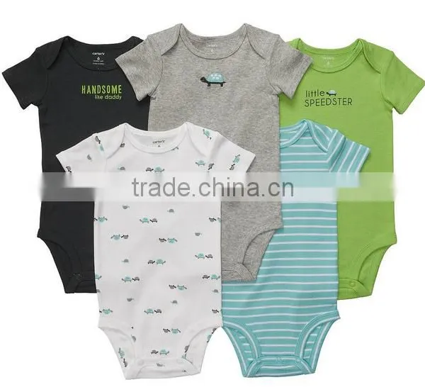 China Printing Cotton Wholesale Organic Baby Boy Clothes Importing Baby Clothes From China photo-3