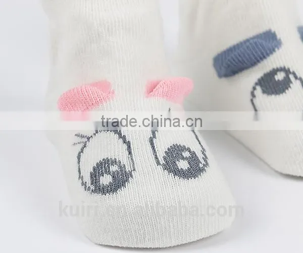 0-4 Years Upset the Baby Socks AB in Cotton Boneless Antiskid Cone Baby Socks, Children Socks 12pair photo-3