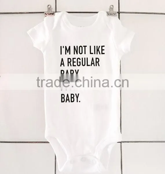 Short Sleeve Style and Newborn to 18/24 Months Age Baby Onesie Clothes Manufacturer photo-2