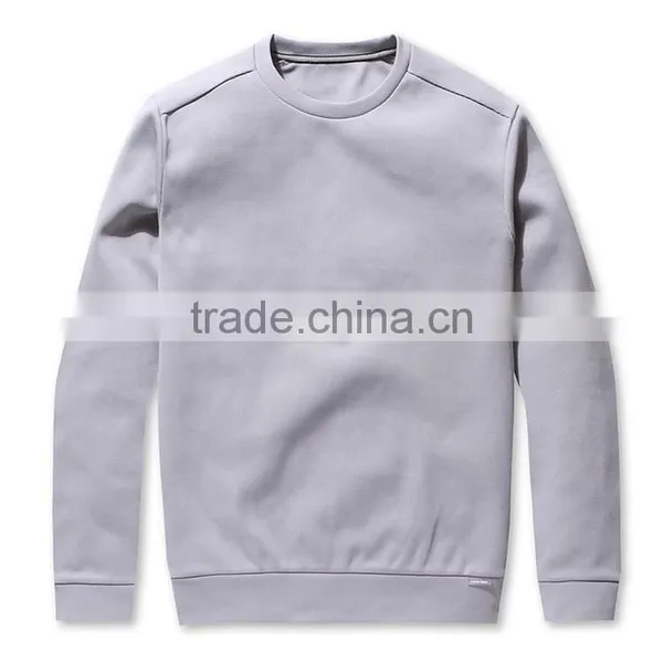 2016 Latest Design Wholesale Fleece Crew Neck Custom Mens Sweatshirt photo-2