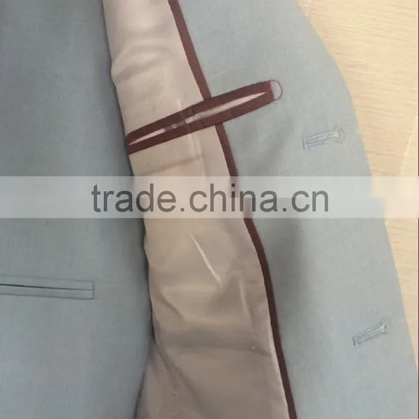 2017 New Style Latest Design China Factory Hot Sell Three Pieces Formal Boy Party Suit photo-5