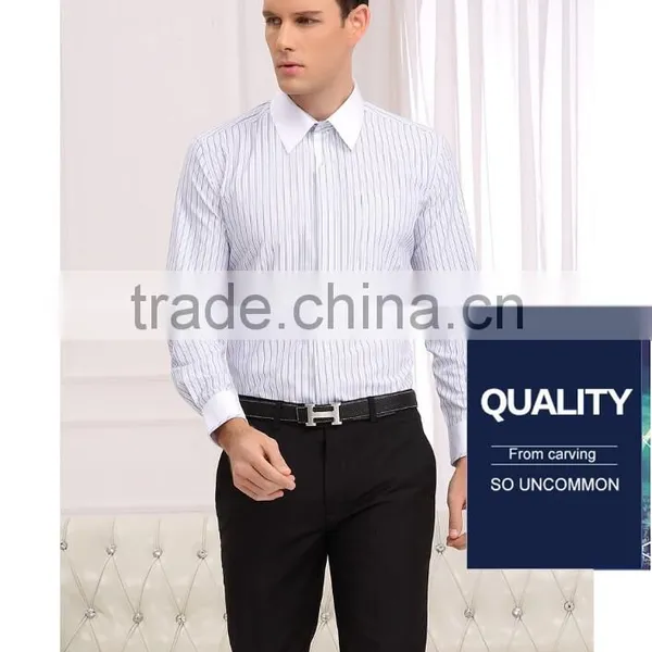 2015 Latest Design Men's Business Shirt Of Short Sleeve (DSHM027) photo-6