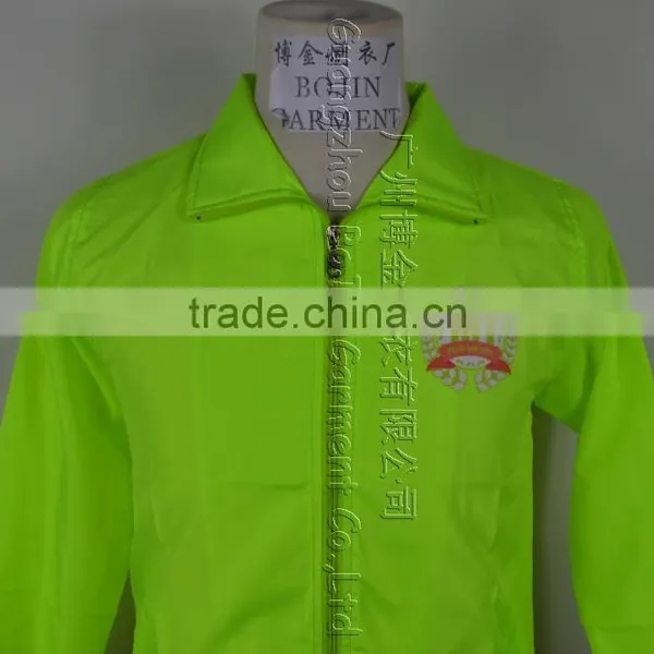Round Neck Fluorescent Green Reflective Safety Clothing photo-2