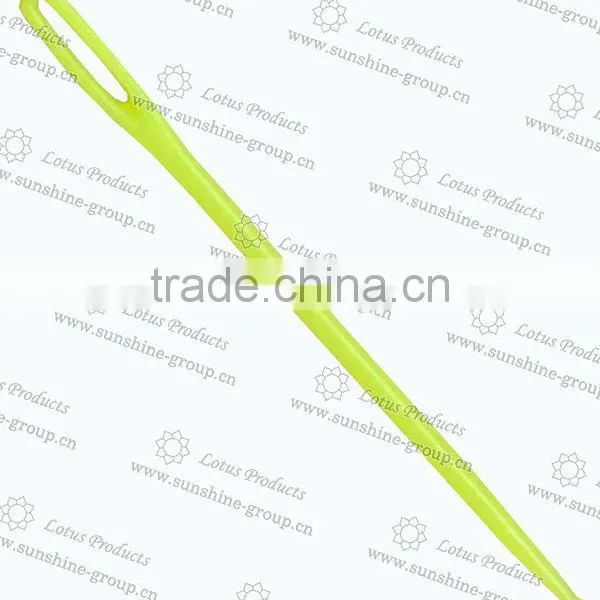 Plastic Sweater Sewing Needles Safety Plastic Needle Colorful Hand Plastic Sewing Needles For Knitting photo-5