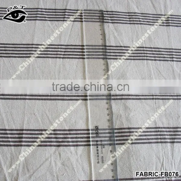 New Cross Grain Pattern Sofa Fabric Linen Cotton Fabric Wholesale photo-2