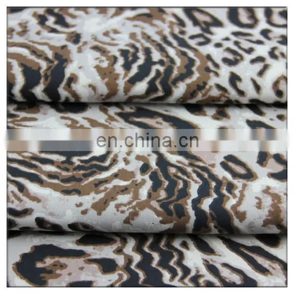 40/60 Tencel Cotton Fabric Leopard Pattern Design Cotton Tencel Fabric for High Quality Garment Material photo-4