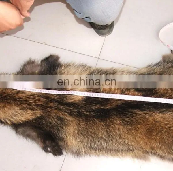 White Raccoon Fur Skin, Fur Skin for Women's Clothing, Raccoon Fur Skin for Garment photo-3