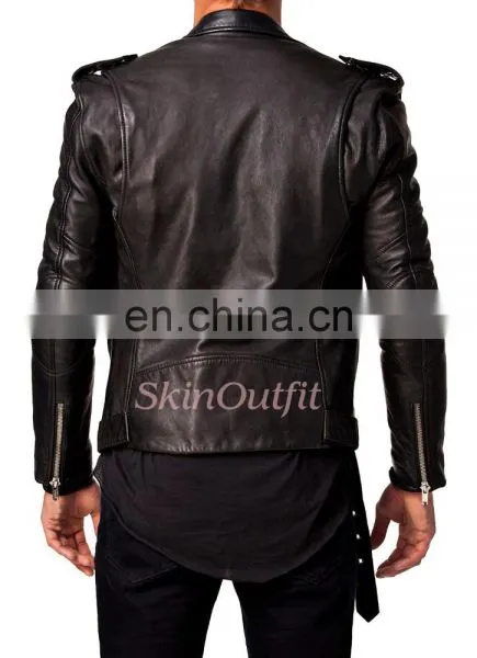 Men Outdoor Vintage Quality Leatherjacket photo-2