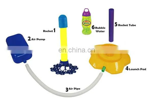 Kids New Feed Step Soap Rocket Bubble Toys Wholesale photo-2
