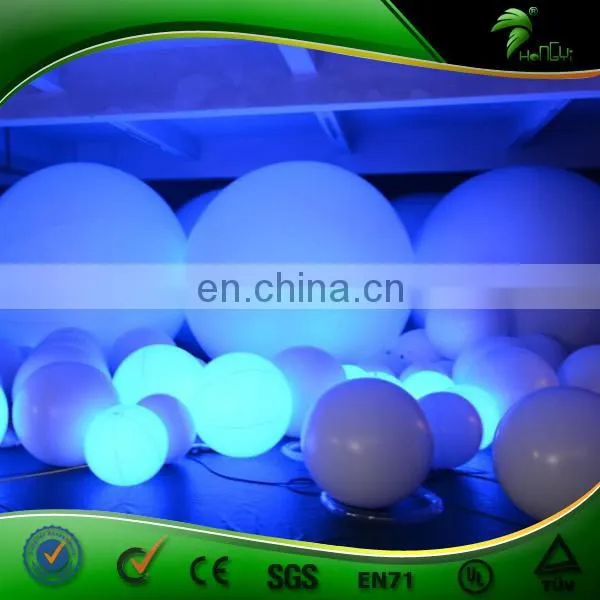 Custom Size LED Glow Balloon Inflatable Zygote Interactive Ball LOGO Printing Advertising Party Display With Colored Lightings photo-5