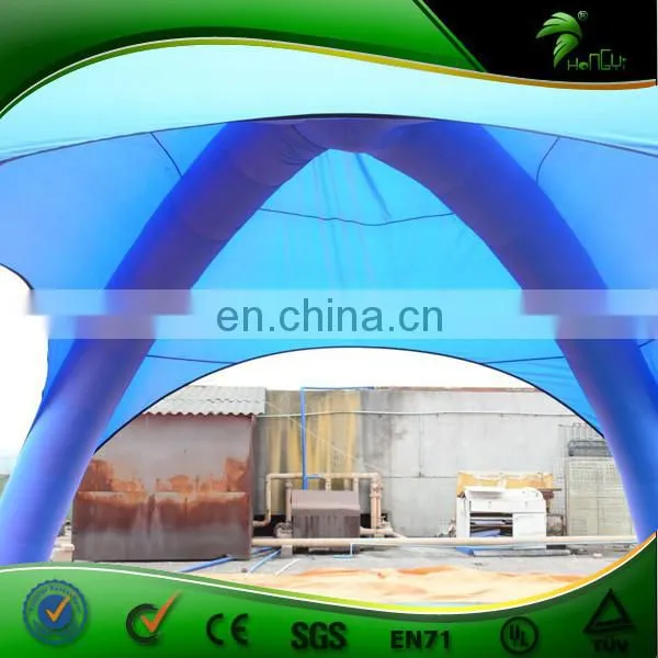 Double Layer Blue 5m Inflatable Bubble Tent For Activity Promotion photo-5