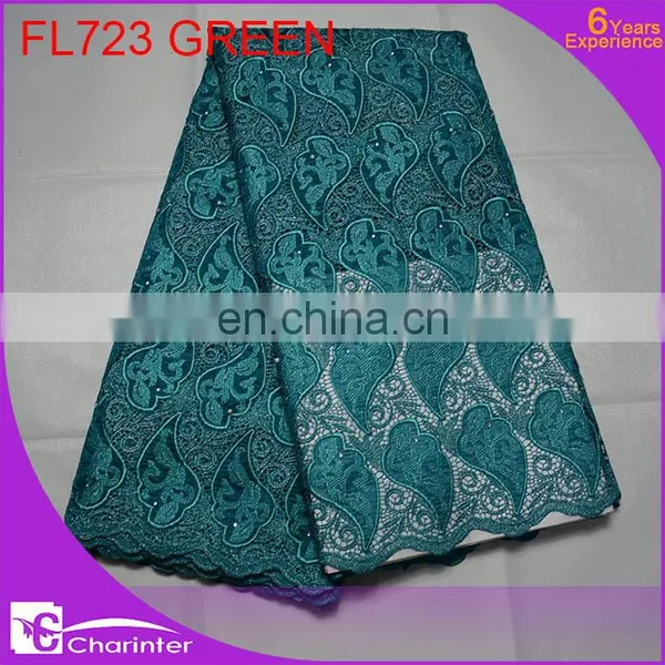 Free Shipping New Cord Lace Design Guipure Lace Fabric African Big Swiss Lace photo-2