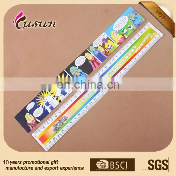 30cm Student Metric Scale School Promotion Plastic Ruler photo-3