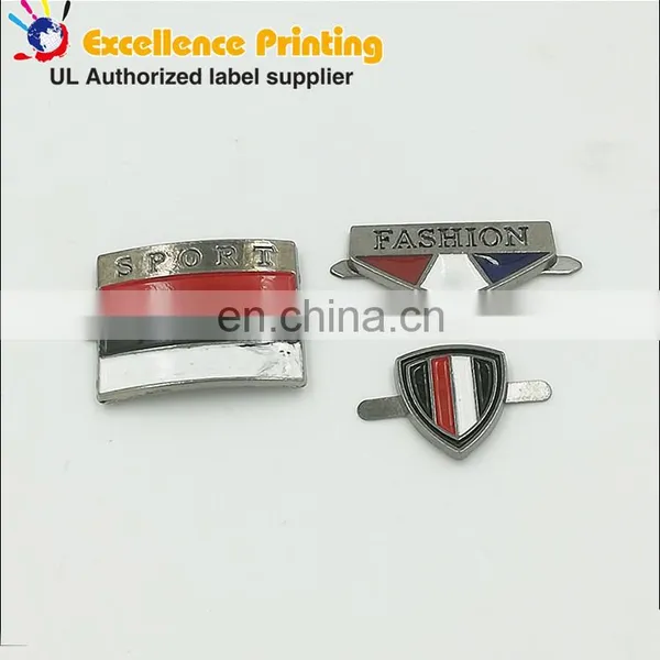 Custom Small Metal Logo Name Plate Metal Logo Plate for Handbag photo-4