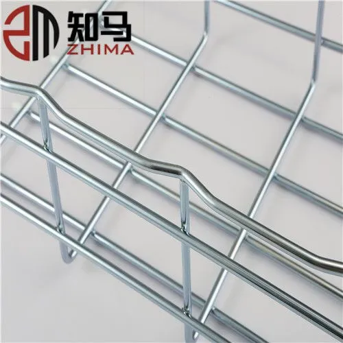 Best Selling 0.8 Zinc GI Wire Mesh Cable Tray for Ceiling Hot Dip Galvanized Steel Cable Tray photo-3