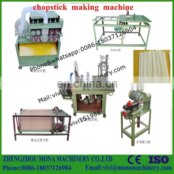 Disposable Wooden / Twin/bamboo / Chopstick Wood Rounding Making Machine photo-5