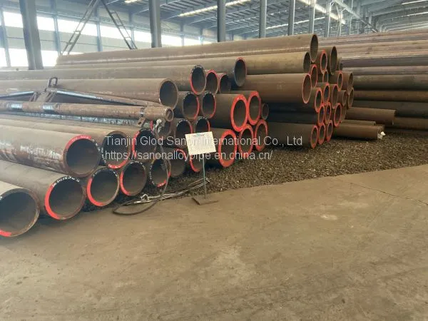 Alloy Round Tube ASTM A333 CrMo Alloy Seamless Steel Pipe