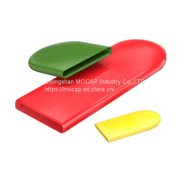 Valve plastic vinyl rubber flat rectangular handle bar grips FVG Series