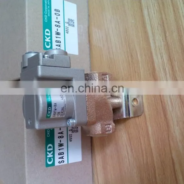CKD Solenoid Valve Air Solenoid Valves SAB1W-8A-0B photo-2