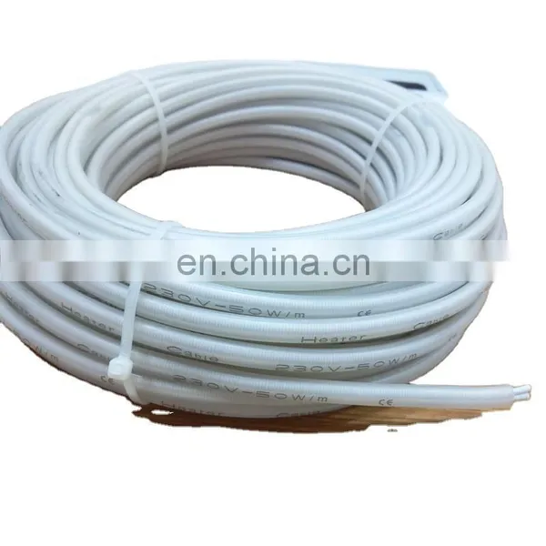 2020 Hot Factory Price FEP Silicone Rubber Sheath Electric Heating Cable photo-7