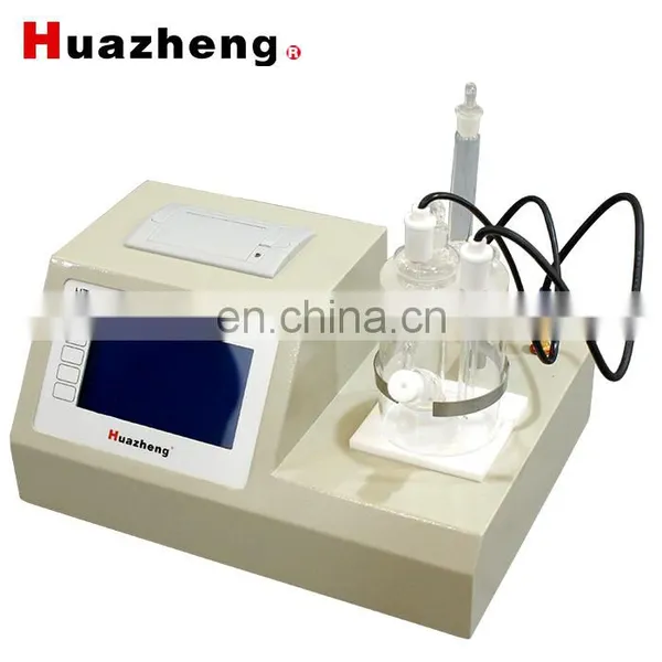 Laboratory Instrument Automatic Karl Fischer Titrators Moisture Tester Price Water in Oil Analyzer photo-4