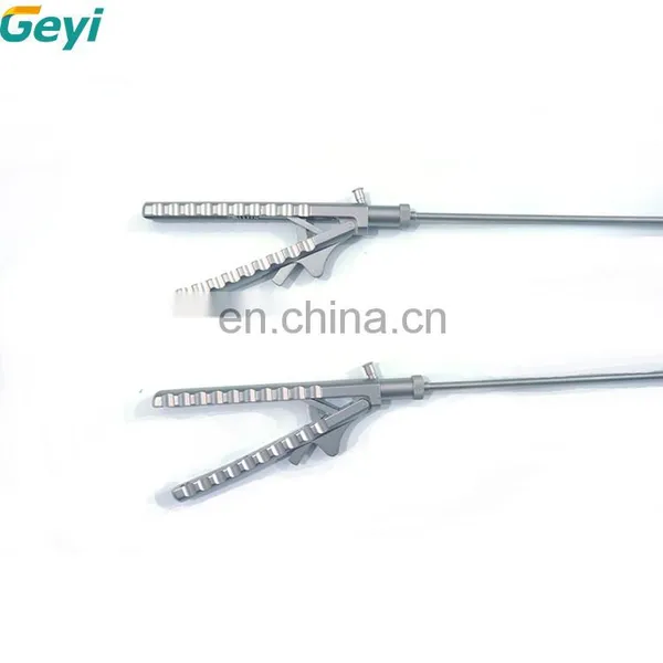 Laparoscopic Surgical Instruments of Needle Holder Forceps photo-2