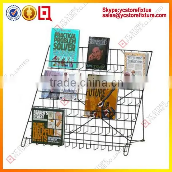 Fashionable Useful Metal Wire Display cd Rack photo-3