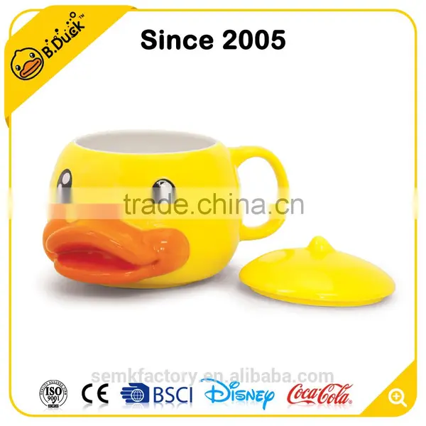 Boutique Birthday Gifts for Girlfriend Duck 3d Animal Mug From China photo-2