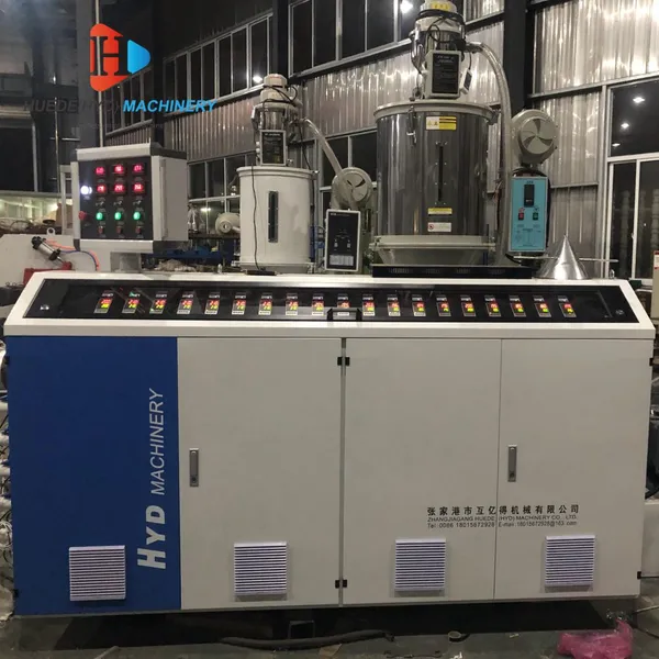 Three Layers PPR Pipe Making Machine PPR PE PVC Pipes Extrusion Line photo-3