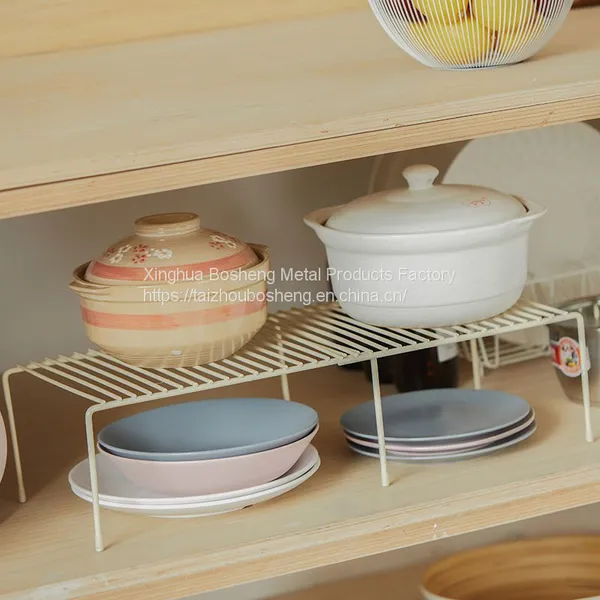 Kitchen Dryer Stainless Steel Holder Foldable Metal Wire Drying Rack photo-2