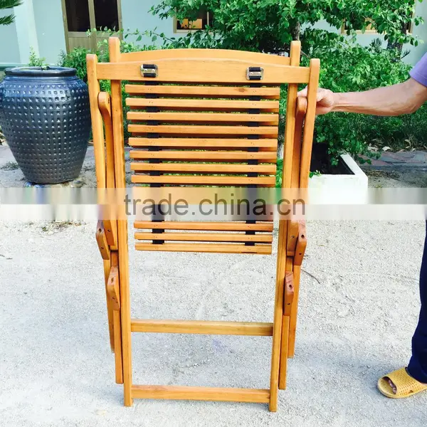 BEST PRICE - Wood Relax Chair - Wooden Outdoor Furniture - Vietnam Wood Factory photo-2
