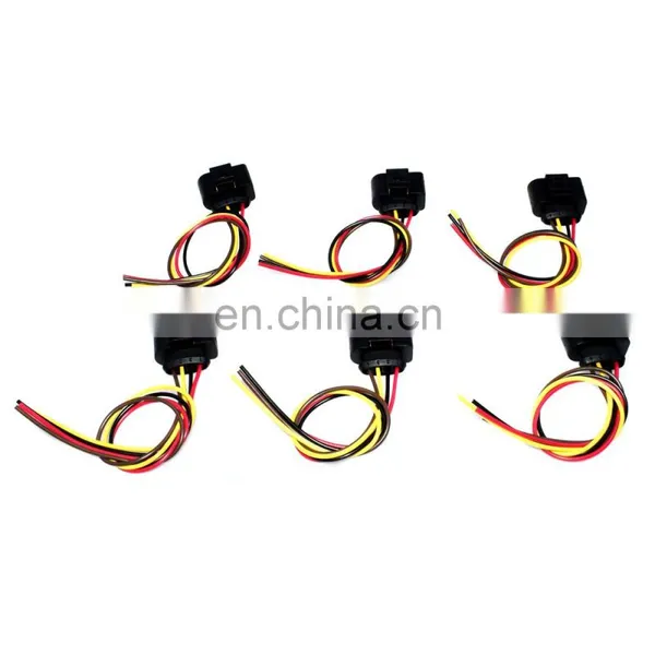 Free Shipping!6 Ignition Coil Connector Repair Kit Harness Plug FOR Audi VW Jetta Passat photo-4