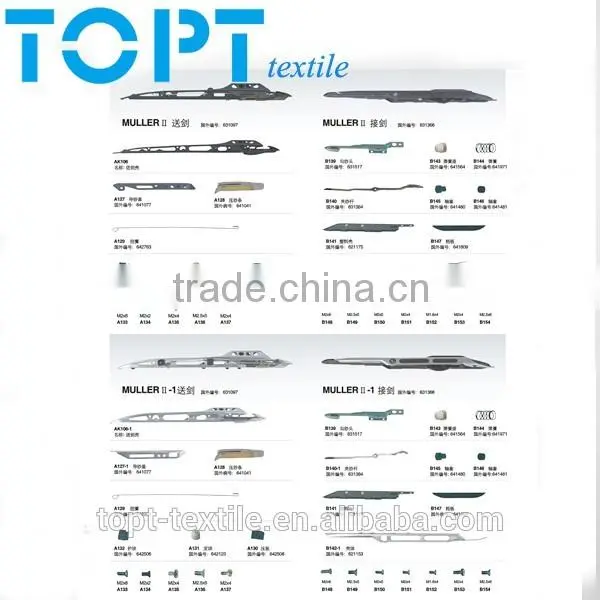 Black Color Muller II Gripper Head for Jacquard Machine Weaving Machine Parts photo-4
