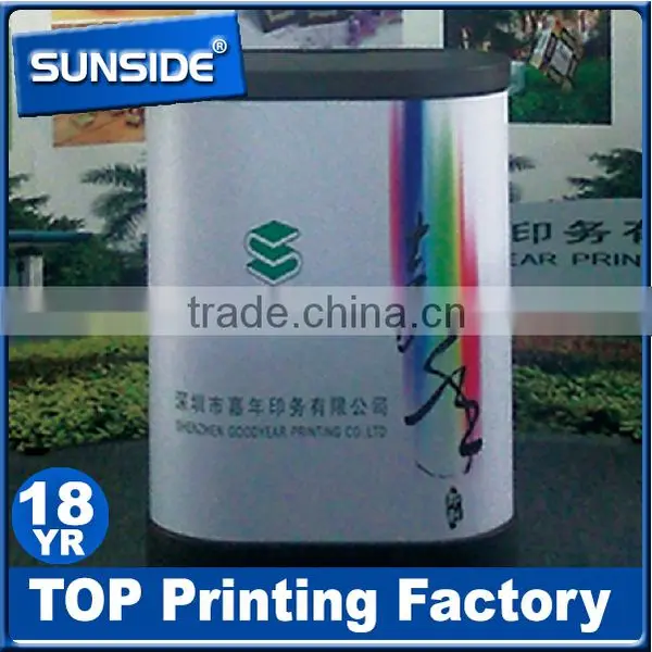 Double Sides Printing Step and Repeat Banner Stand With Lights in Shenzhen D-0606 photo-4