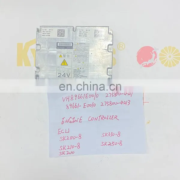 VH89661E0010 275800-4211 89661-E0010 275800-4213 ENGINE CONTRoLLER ECU SK350-8 SK200-8 SK210-8 SK250-8 SK200 photo-2