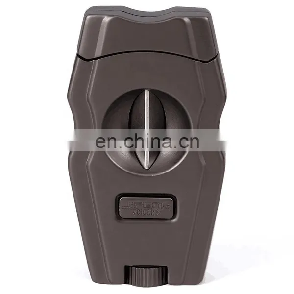 7.2*4*1.2cm Blades Zinc Alloy Classic V Cigar Cutter photo-2
