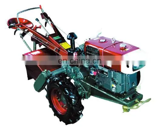 Tractor de caminata de marca china de 18 hp con labrador rotatorio