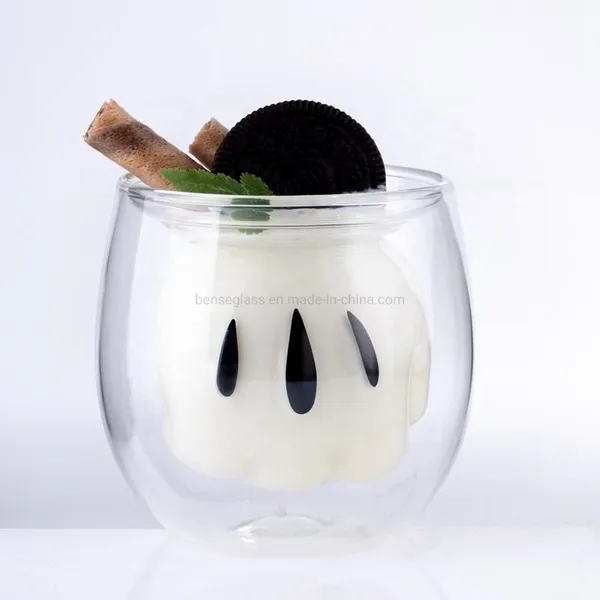 Household High Borosilicate Double Glass Cup High Temperature Resistant Wave Cup photo-4