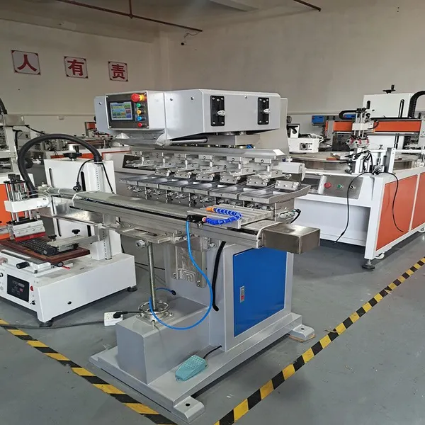 Meichao Six Colors Semi-automatic Shuttle Pad Printing Machine photo-5