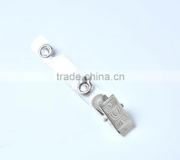 Small ID Badge Holder Metal Clips photo-6