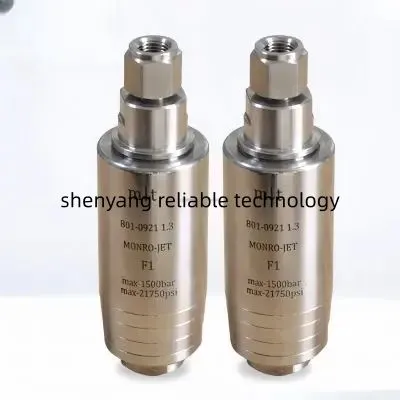 Badger High-Strength High-Pressure Self-Rotating Jet Nozzle New Condition Metal High-Pressure Pipe Cleaning Tool photo-3