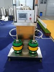 Sus 304 Automatic Beer Keg Washing Machine Two Heads Touch Screen 2L - 60L