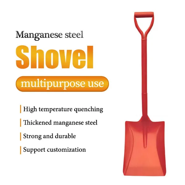 Flat Headed Shovel – Flat Head Shovel for Leveling Soil and Construction Tasks photo-4