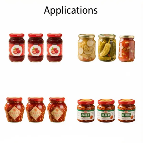 Automatic Vacuum Capping Machine Food and Beverage Glass Jar Sealing Machine Ketchup Jam Glass Jar Chili Sauce Can Vacuum photo-3