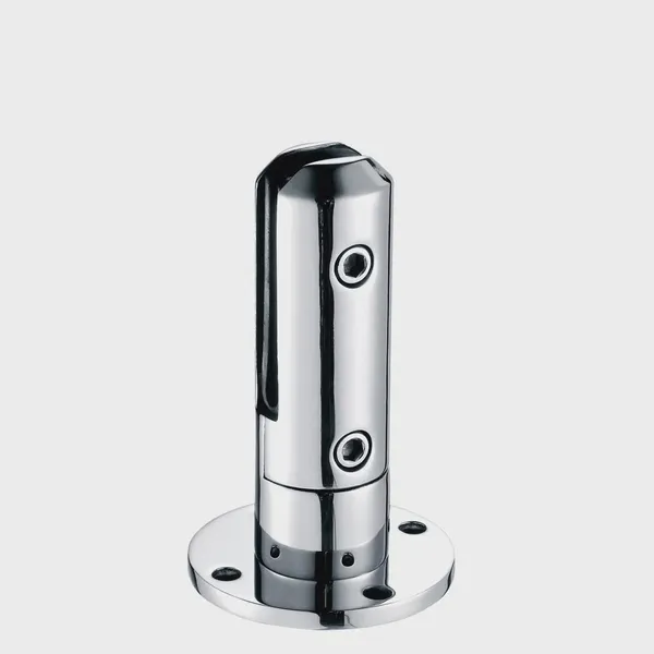 Balustrade Glass Clamp With Mill Test Report 304 Stainless Steel Square Shape Powder Coated Warranty photo-2