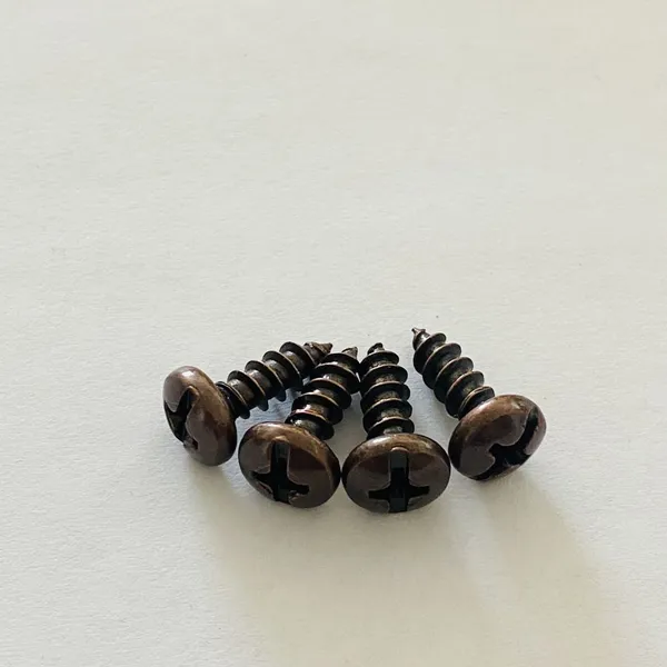 Copper-Plated Pan Head Combination Drive Self-Tapping Screw, Metric Thread