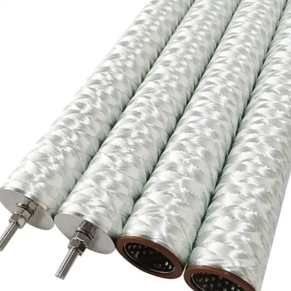 Custom Glass Fiber Filter Cartridge for Chemical Processing, 0.5 Micron, 250°C, 304 SS, ISO Compliant photo-5